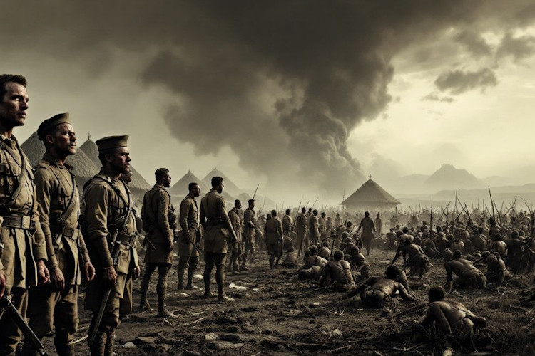 rorkes-drift-natal-6.jpg A historical depiction of Rorke's Drift showcasing its battlefield significance.