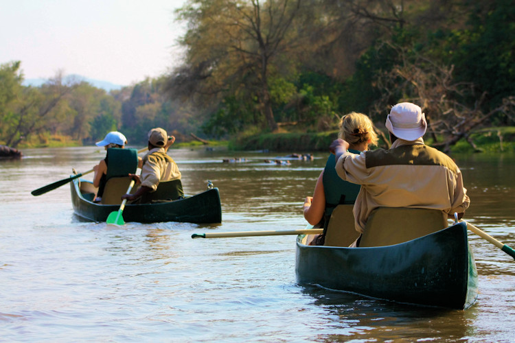Adventure activities Zambezi River Zambia white water rafting tiger fishing hydrospeed surfing
