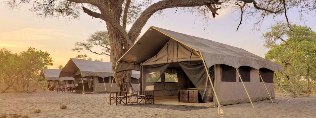 &Beyond Savute Under Canvas a savute mobile tented camp