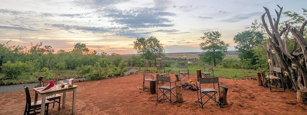 Chobe Elephant Camp with Chobe River views