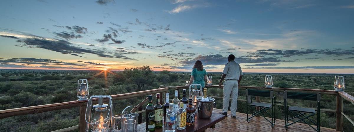 Dinaka Camp, Central Kalahari Game Reserve