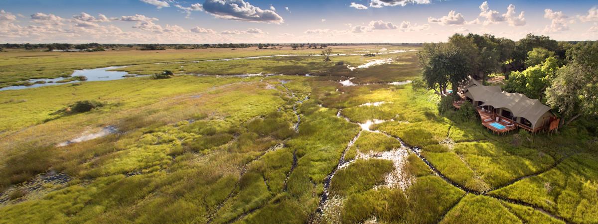 Duba Plains Suite a private villa in the Okavango Delta