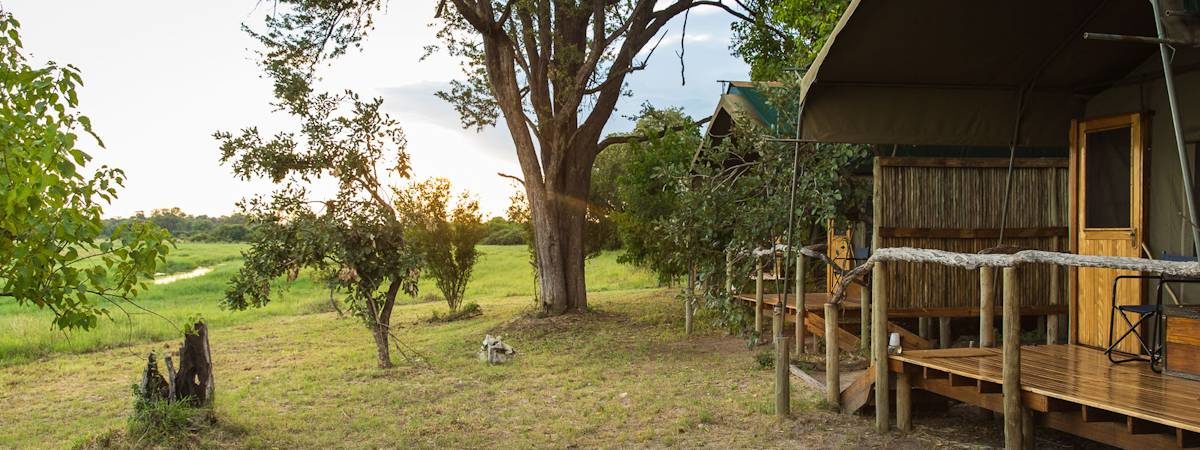 Sango Safari Camp in the Khwai Concession