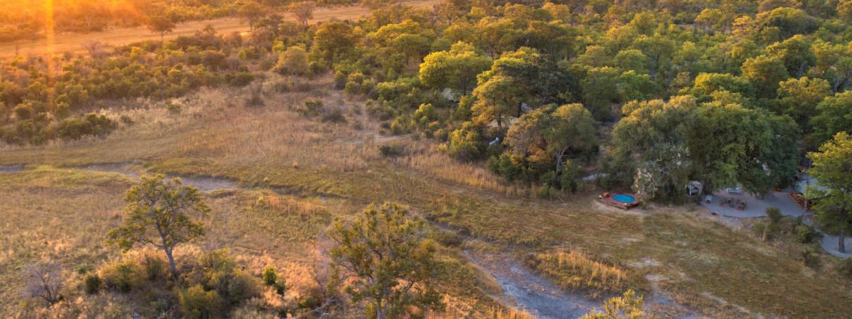 Selinda Explorers Camp, a luxury tented camp in the Selinda Reserve