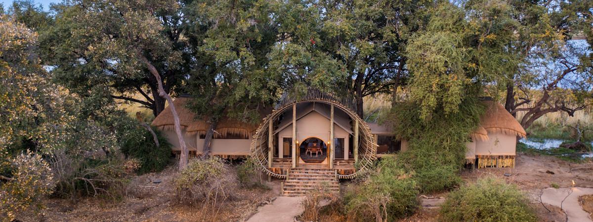 Sitatunga Private Island Suite in the Okavango Delta by Relais & Châteaux