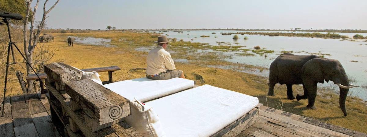 Zarafa Camp In the private Selinda Reserve