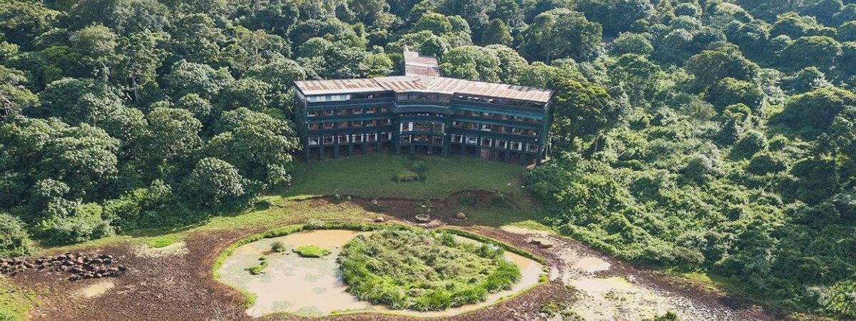 Serena Mountain Lodge on slopes of Mt Kenya