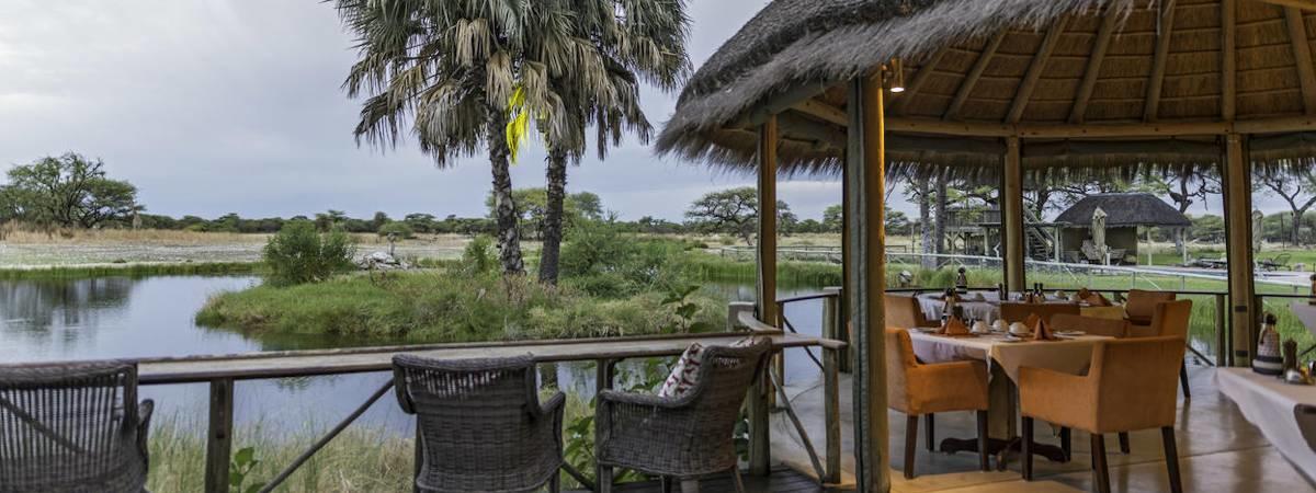 Waterhole at Onguma Bush Camp