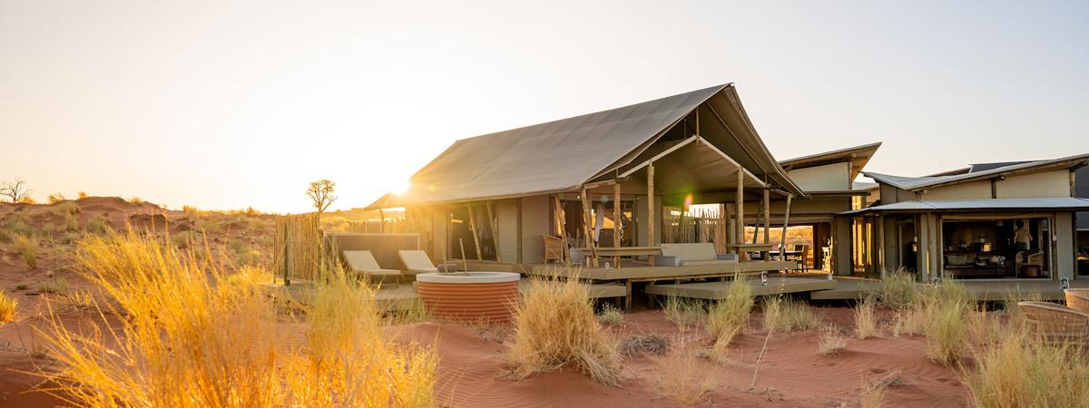 Wolwedans Dune Camp in the NamibRand Nature Reserve