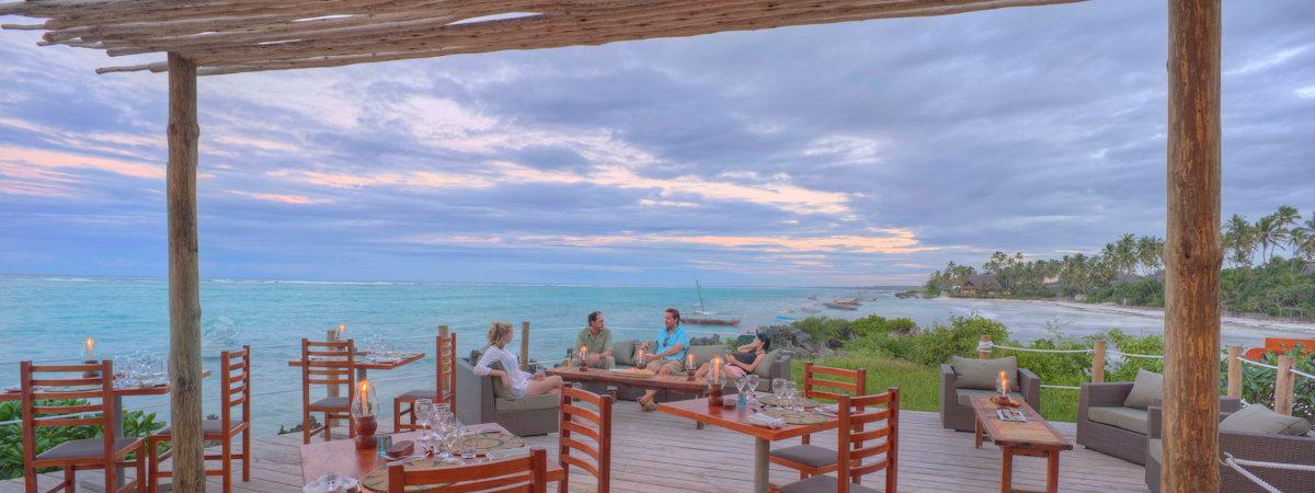 Matemwe Lodge on the coastline of Zanzibar