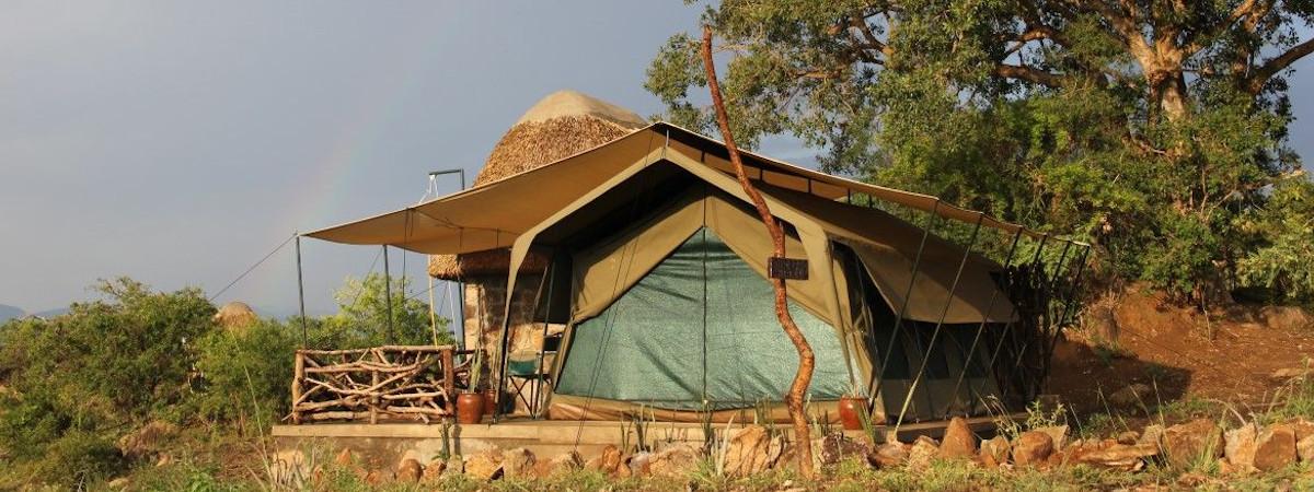 Kidepo Savannah Lodge in the Kidepo Valley National Park