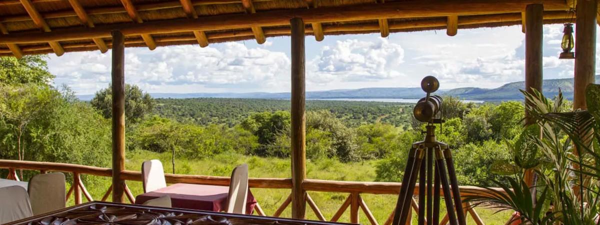 Mantana's Lake Mburo Camp within the National Park