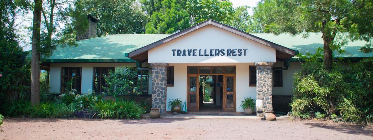 Travellers Rest Hotel near the Mgahinga Gorilla National Park