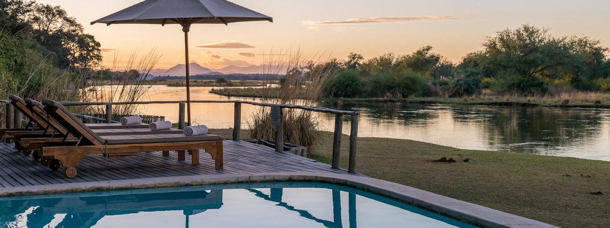 Amanzi Camp In the Lower Zambezi National Park