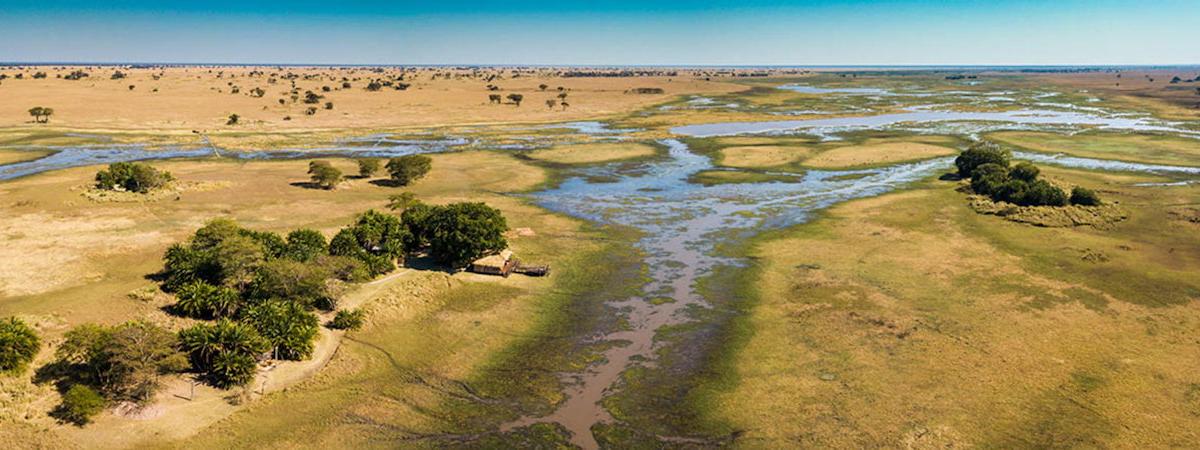 Busanga Plains Camp in the Kafue