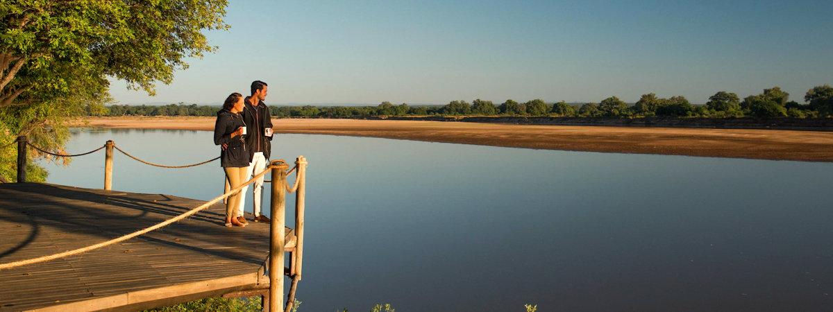 Nkwali Camp by Robin Pope on the Luangwa River