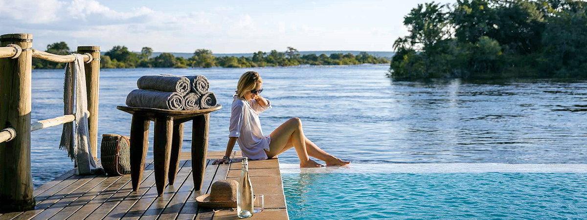 Sanctuary Sussi & Chuma Lodge, Livingstone Zambia