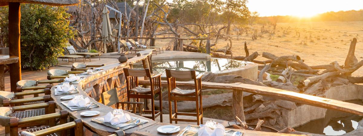 Khulu Bush Camp a luxury safari camp just outside hwange