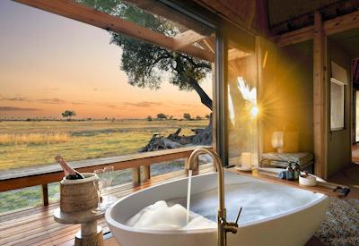 Tawana Camp offering up stunning bath tubs