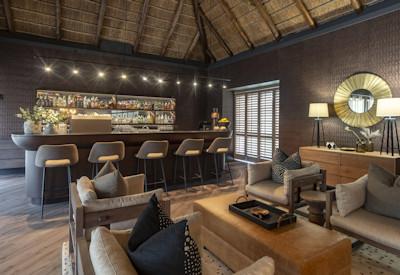 Boma area for guests at Eagles Crag