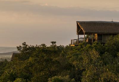 Tented suites all offer sweeping views